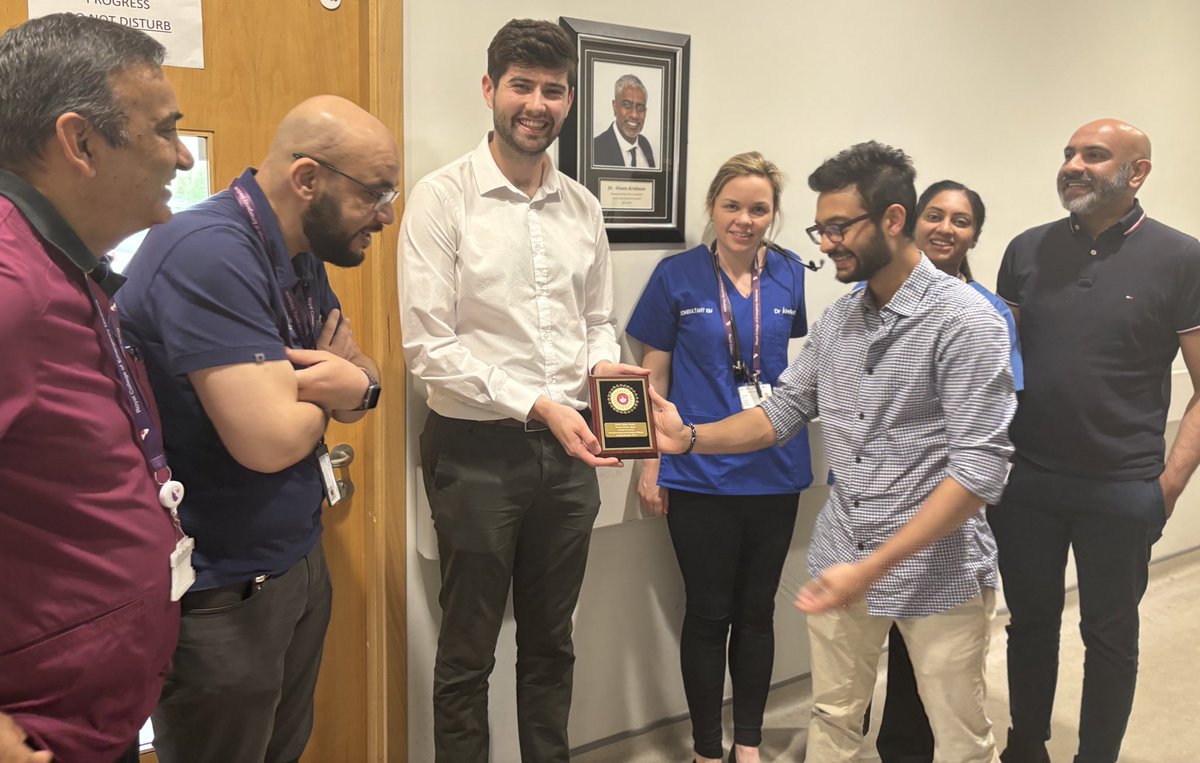 LetterkennyEM (@letterkennyem) on Twitter photo Massive Congratulations to
<a href="/uniofgalway/">Ollscoil na Gaillimhe | University of Galway</a> student, Liam Orr on this great achievement. He is surrounded by consultants and registrars in EM at Letterkenny hospital as he is awarded the annual ‘Vinnie Krishnan Award for Excellence in Emergency Medicine’.
#LUHED Massive Congratulations to
<a href="/uniofgalway/">Ollscoil na Gaillimhe | University of Galway</a> student, Liam Orr on this great achievement. He is surrounded by consultants and registrars in EM at Letterkenny hospital as he is awarded the annual ‘Vinnie Krishnan Award for Excellence in Emergency Medicine’.
#LUHED
