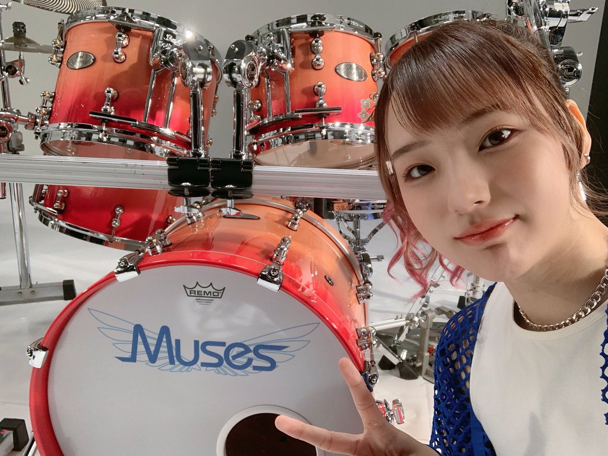 🔷🥁 @kanade_tiara of @MusesOfficial

#ドラマー #Muses #drummer #picoftheday