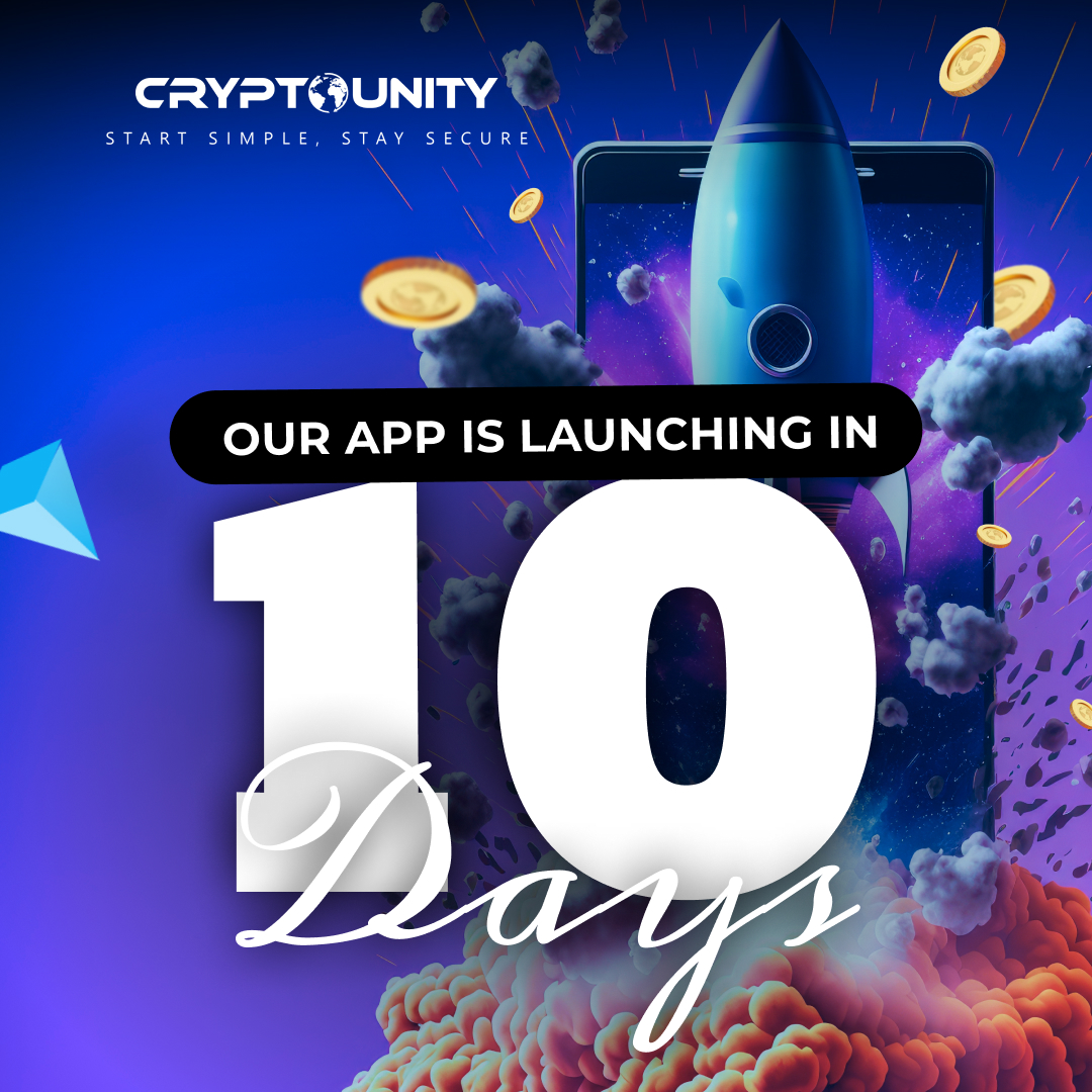 10 Days Until We Launch! 🌟 Only TEN DAYS REMAIN! That is basically just around the corner. Are you ready for it all? Are you sure? Let’s prepare ourselves for the world to see what CryptoUnity is! 🎉 🔗 tinyurl.com/JoinCryptoUnity 🔥 Feel the excitement and be a part of it! 🔥