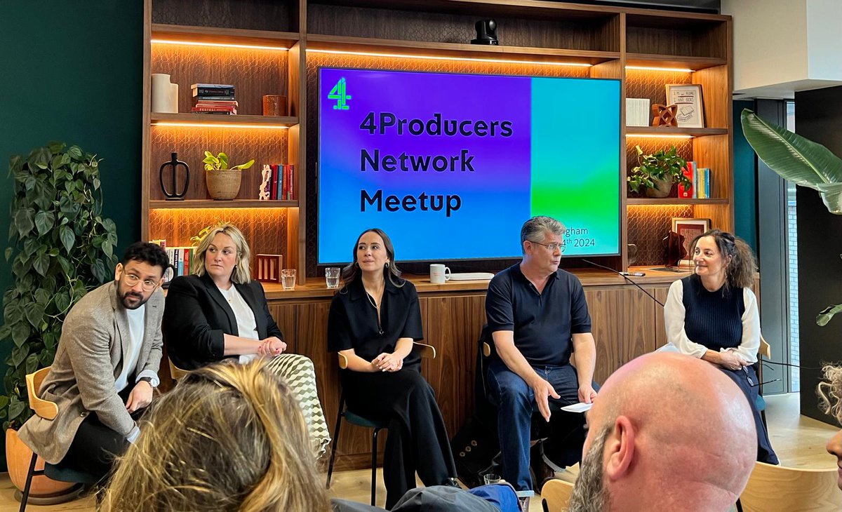 It was great to host @channel4's latest #4Producers event in Birmingham today with panellists including @NorthOneTV's Steve Gowans and Emma Hardy from Channel 4 Commissioning. ........... #CreateCentralUK #Channel4 #4Producers #production #tvproduction #content #contentcreation…