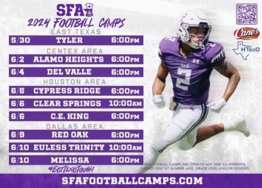 Thank you @Coach_MHoward for the invite! Cant wait to compete! @mike_gallegos16 @CoachJoseph979 @kylekeese @ReedHeim @DentonGuyer_FB