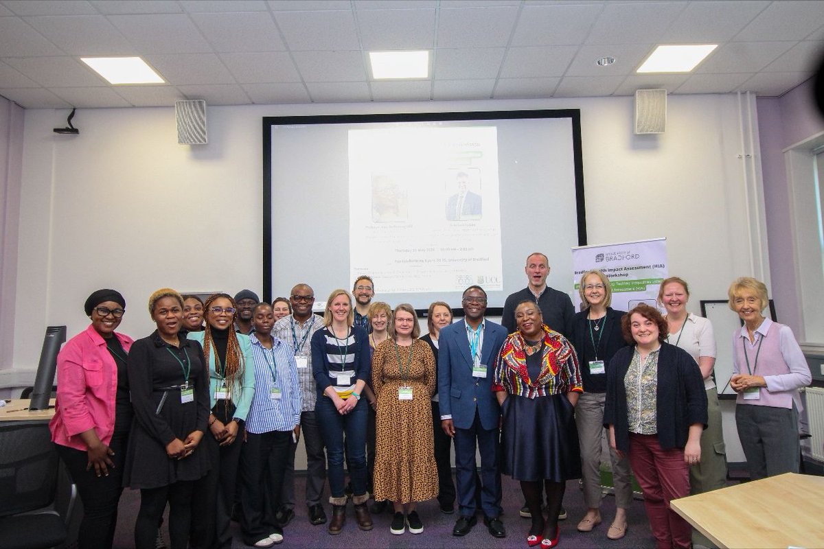 PublicHealthUoB's tweet photo. Tackling inequalities through intersectoral collaboration using the health impact assessment (HIA) approach. Some pictures from the workshop Dr Marcus Chilaka (@machilaka) and Dr Monica O’Mullane from the University College Cork organised. #HealthImpactAssessment #PublicHealth https://t.co/8DhgYlsr5c