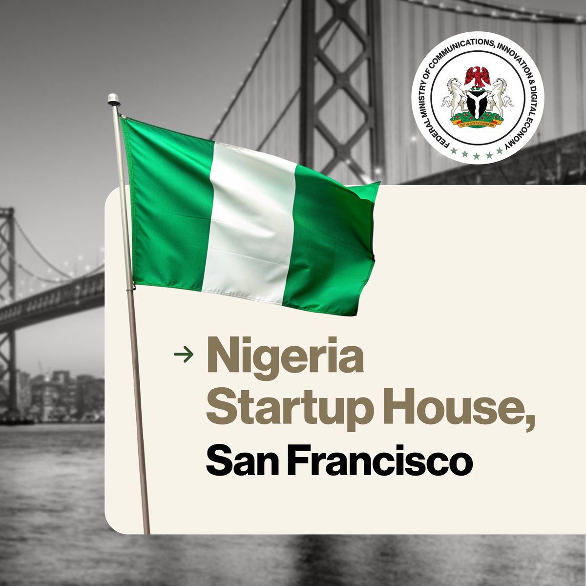 Another development from FEC today, which sits firmly in our desire as a Ministry to position Nigeria as a significant player in the global technology landscape, is the approval for the conversion of an existing property of the Federal Government in San Francisco, USA to a