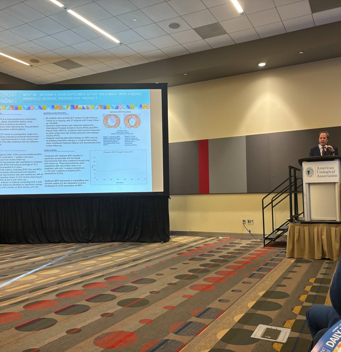 We’re pleased to share the positive results of our 2-year and 5-year data on #OptilumeBPH! Thank you @MaleHealthDoc for presenting these at #AUA24. We are excited about how these results impact the future of #BPH!

#AllAboutTheFlow #urology #Laborie

bit.ly/3UDIoLM