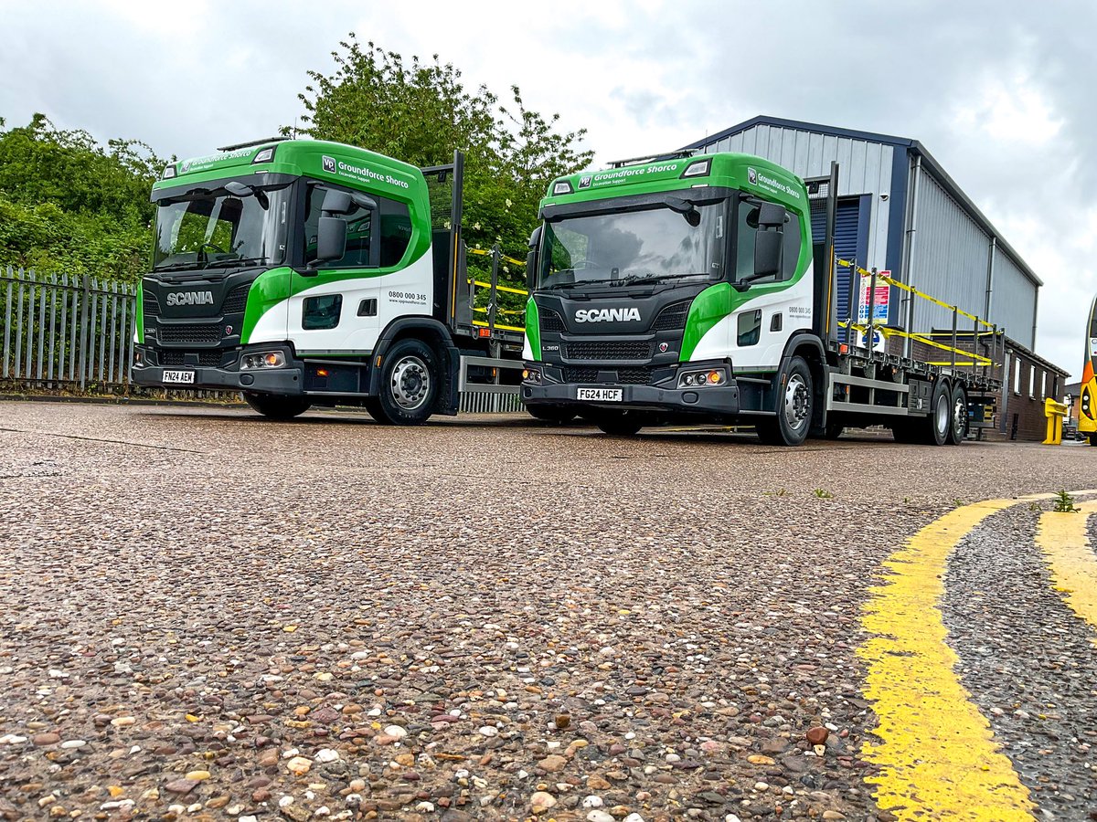 Being conscious of safety, @Vpplc have taken delivery of these high spec, #DVS 5 Star Rated, #Scania L360 6x2*4’s, the first 2 out of an order of 9. @keltruck @ScaniaUK #SuppliedByKeltruck #Keltruck