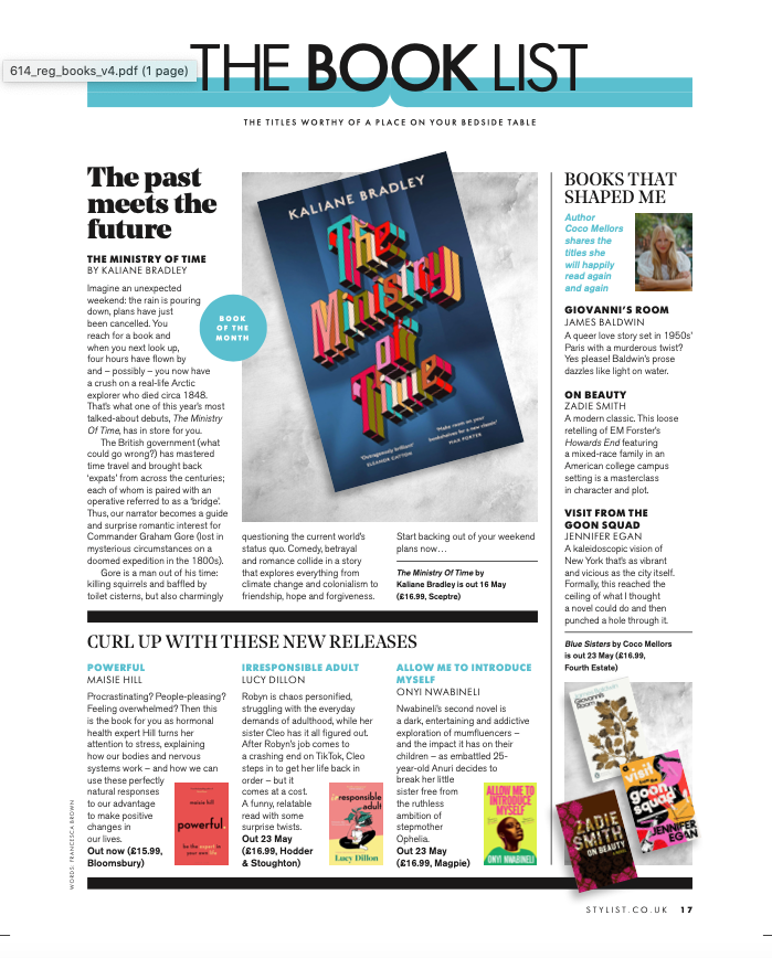 This month's @StylistMagazine #books page is full of the BEST reads for May - ft @ka_bradley @OnyiWrites Coco Mellors @lucy_dillon @MaisieHill_ fill. your. boots. Subscribe here: stylist.co.uk/digital-magazi…