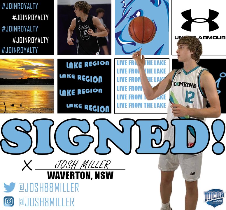 Next up to join the #RoyalsFamily is Josh Miller! Josh is originally from Australia but spent his senior season at Combine Academy where he averaged 14.5ppg 8.5rpg 2.3spg and shot 45% from 3. He also recorded 8 dbl dbls on the season. #LiveFromTheLake #JoinRoyalty