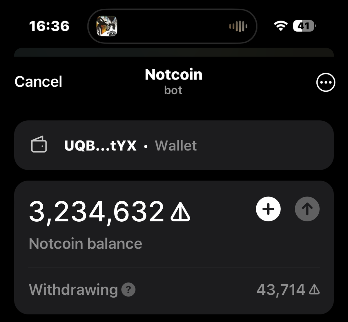 0xFinish's tweet image. $NOT will change my life forever. 

It's time to change someone's life, too 👀

Will send $NOT to 10 winners.

► Must be following me @0xFinish 
► Like, comment, and RT this tweet 

Results dropping in 24 hours, NOT sleep