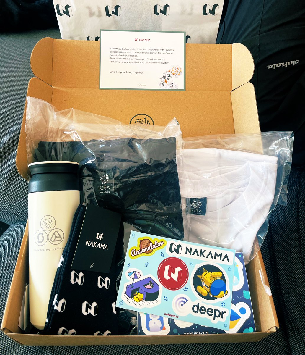 Thank you @Nakama_Labs @DeeprFinance for this nice gift!