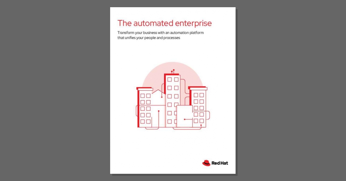 Digital business requires #automation. Automation requires enterprise-wide adoption. Download this eBook to see how to achieve both and find out how a @RedHat automation platform can boost business agility, innovation and value. stuf.in/be1ooj