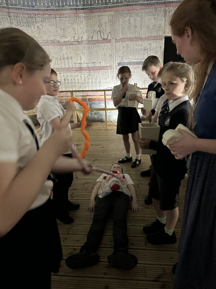 🗿 Yesterday, Year 4 went on a trip to Bolton Museum as part of our exploration into ancient Egypt.We learnt lots of fascinating things about the Egyptians and we even gave Miss Nelson a taste of the afterlife!

#CommittedToExcellence #watergrovetrust #providingmore #BoltonMuseum