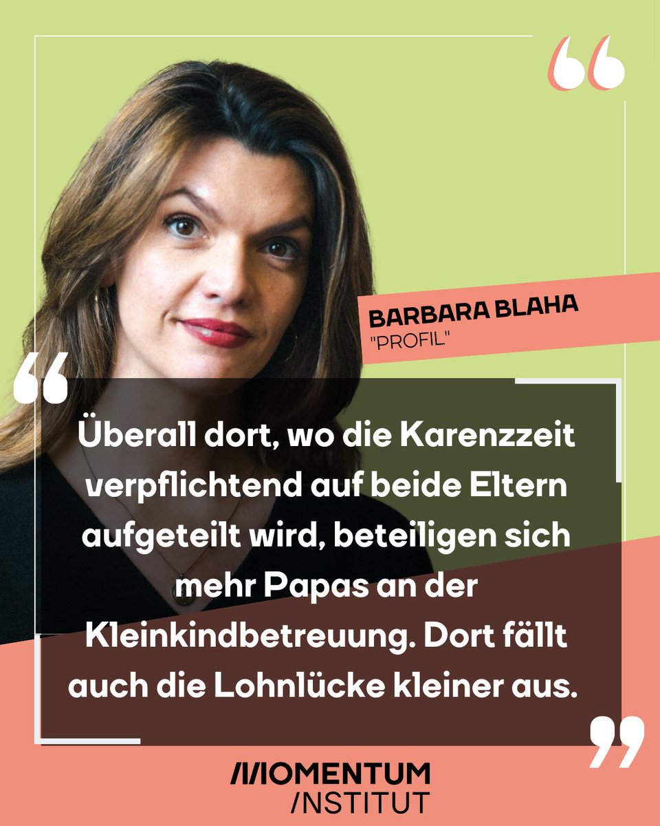 Am Sonntag war #Muttertag. In dieselbe Woche fiel diesmal der #EqualPayDay: Bis dahin haben Frauen rechnerisch gratis gearbeitet, wenn Teilzeit mitberücksichtigt wird. Wie sich Kinderbetreuung auf die Lohnlücke auswirkt, lest ihr in der @Profilonline-Kolumne von @BarbaraBlaha. 1/