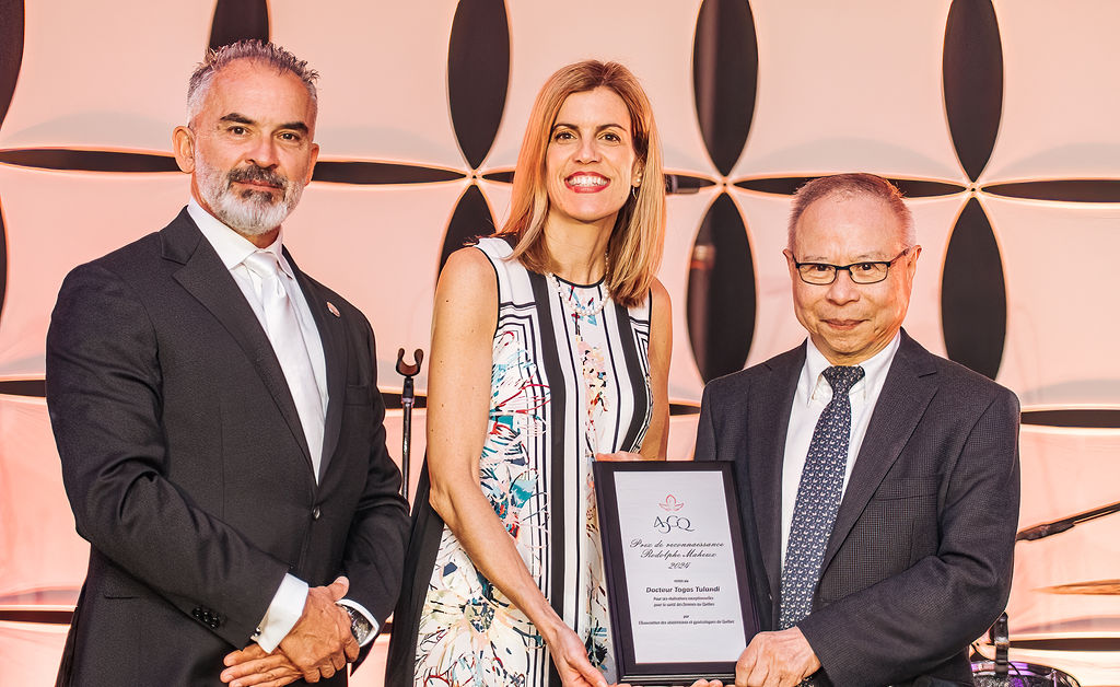 ✨Clinician & investigator, Dr. Togas Tulandi, is the 2024 recipient of the Rodolphe Maheux Award- recognized for his “exceptional achievement for women’s health in Quebec” at the annual meeting of l'Association des obstetriciens et gynecologues du Québec. muhc.ca/news-and-patie…