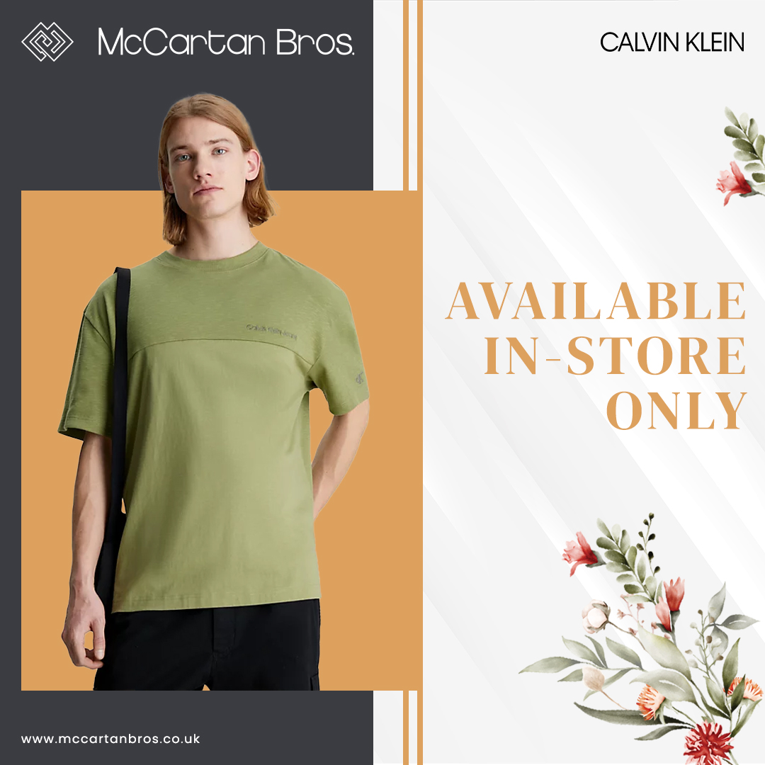 Elevate your style with McCartan Bros! We have the latest Calvin Klein pieces in stock. Calvin Klein's clean lines and classic cuts guarantee a timeless look that will never go out of fashion.

#McCartanBros #McCartan #Newry #NorthernIreland #Shoplocal #SupportSmallBusinesses #UK