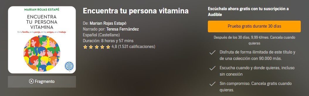 ALPHAMINDST's tweet photo. El libro está GRATIS en formato audiolibro de Amazon ( Junto a muchos otros grandes libros)

Con este enlace afiliado tienes 30 días gratis en audible. 90 días si eres usuario de Amazon Prime.

Audible -> https://t.co/pX8J36z3nu https://t.co/vqsqiZRtuk
