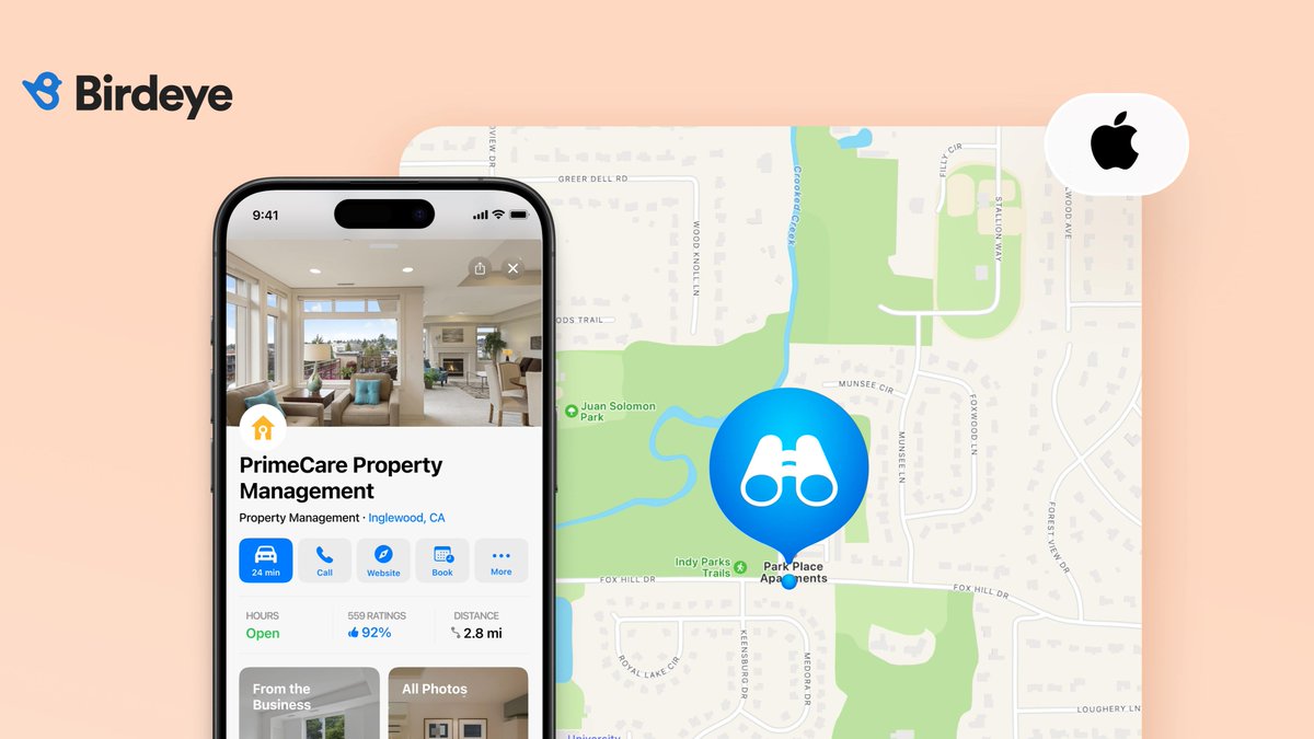 Birdeye integrates with Apple Business Connect API to allow businesses to claim and manage business profiles on Apple. Learn more today! birdeye.cx/gi6br0