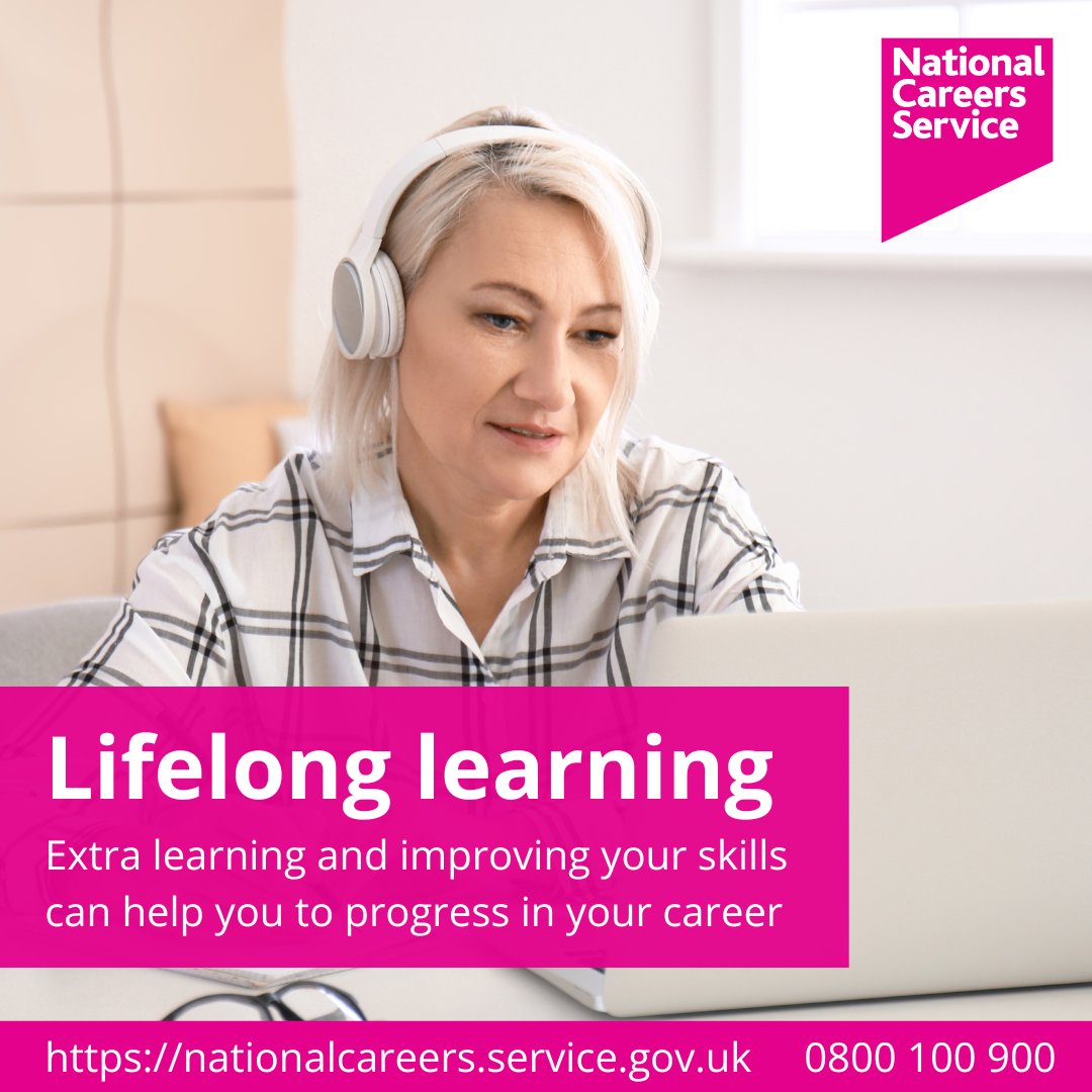 Learning at work can help you to learn new skills, develop in your role and help you to progress. Find out more about the benefits of learning in work here: nationalcareers.service.gov.uk/learning-at-wo… Call us on 0800 100 900 or visit our website nationalcareers.service.gov.uk