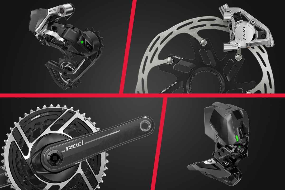 “The lightest electronic groupset ever”: @SRAMroad introduces new Red AXS with superlight braking and ‘Bonus Buttons’ on the side of the hoods for more control options. Here's everything you need to know... road.cc/308357 #cycling