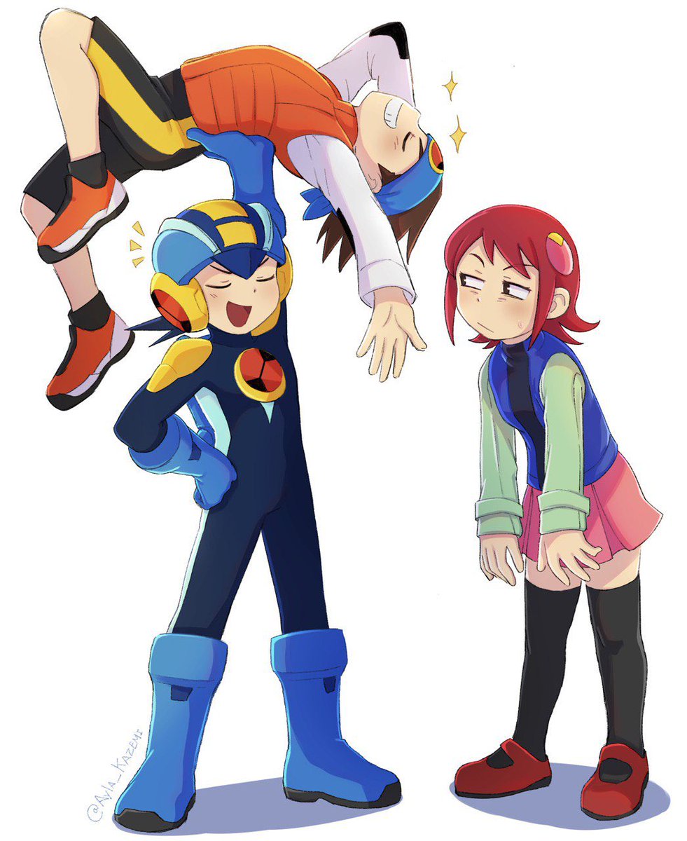Request 3: Silly Megaman and Lan
#MegaManEXE #ロックマンエグゼ
