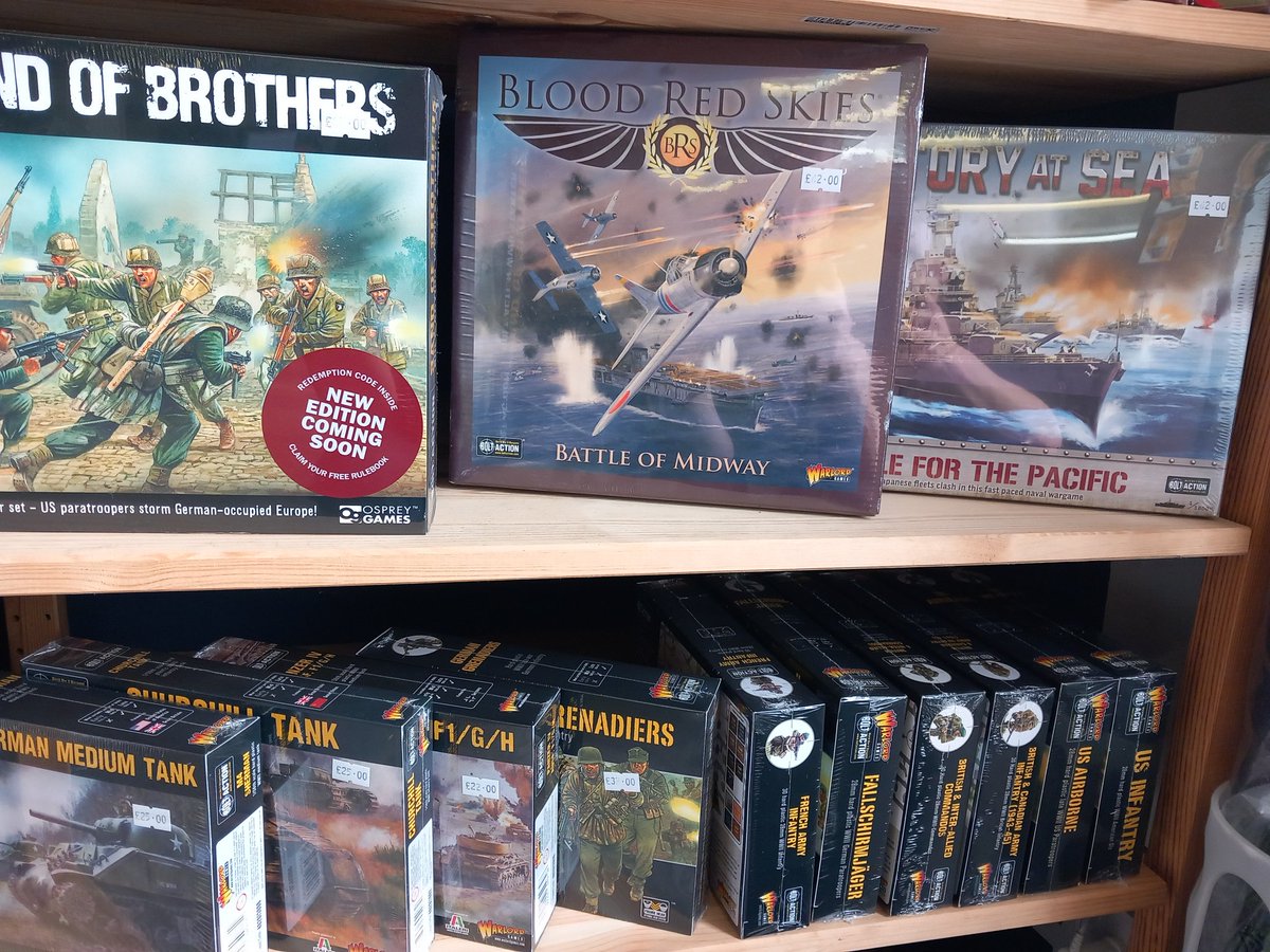 New ranges from Warlord Games have arrived at KD Games today. Why not pop in and have a look.