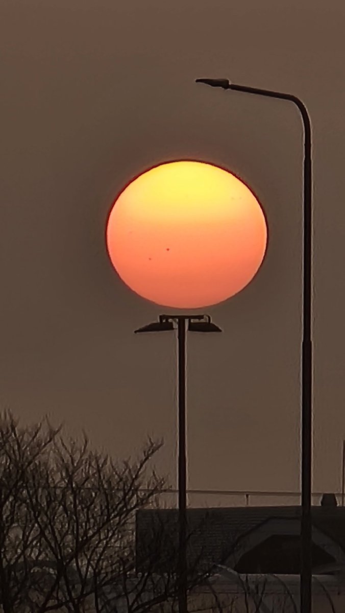 #mei_nmooistefotos met het thema #zon
Vorig jaar februari lukt t me deze te maken met de zonsopkomst.
Als je goed kijkt kun je de zonnevlekken zien....