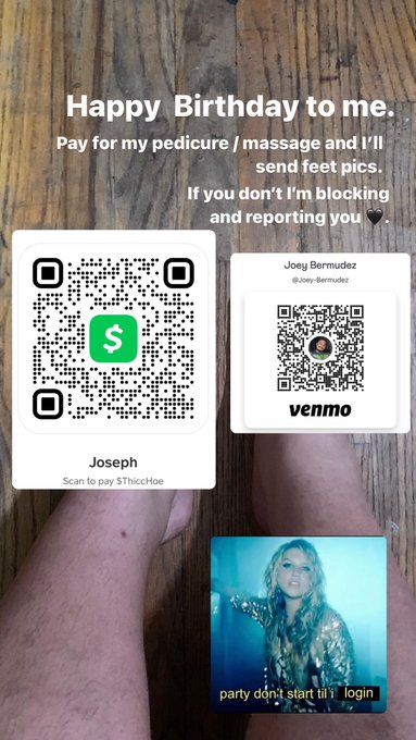 Happy birthday to me!!! Y&rsquo;all want feet pics or nah!?? 🥳🎂🎉 https://t.co/1IkdL90MeE