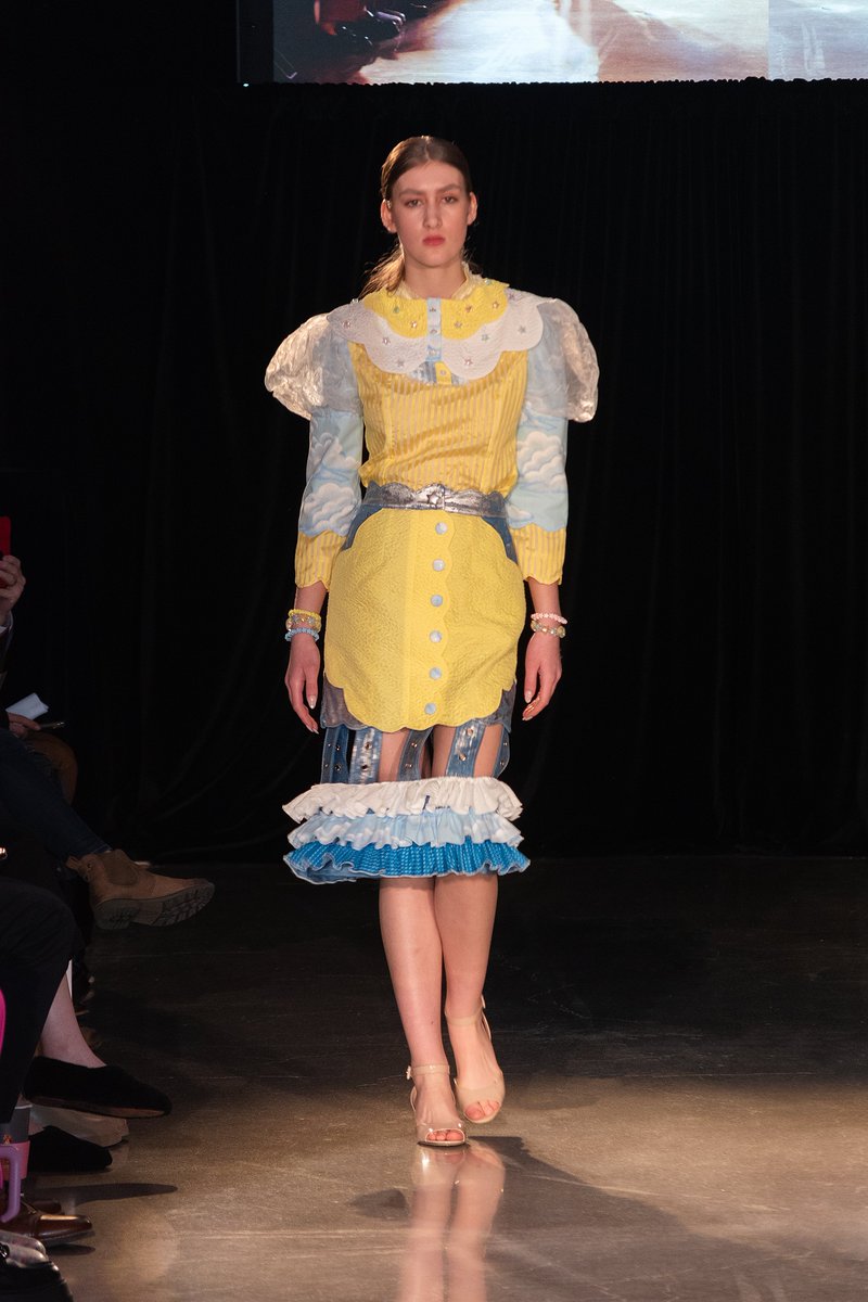 SenecaFashion's tweet photo. 🎉Congrats to Caroline Liu, Fashion Arts grad, for the ‘Up and Coming Designer’ award at Redefining Design 2024! Check out Caroline's captivating collection below. Special thanks to all contributors! #FashionForward #fashionstyle https://t.co/WorgeFiMg1