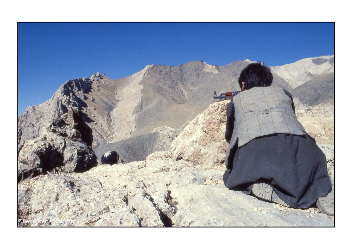 Photo Diary Archive: Afghan Mujahideen guerrilla fighters prepare ambush on Russian troops. Parwan, 1986 See more of my war, documentary and fine art photography at: davidpratt.co.uk