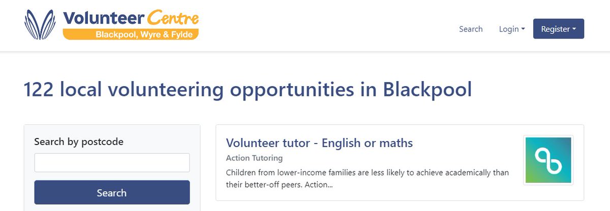 Great to see the @ActionTutoring opportunity live on @VolunteerBWF 🎉 It's great to be working with you 🤝