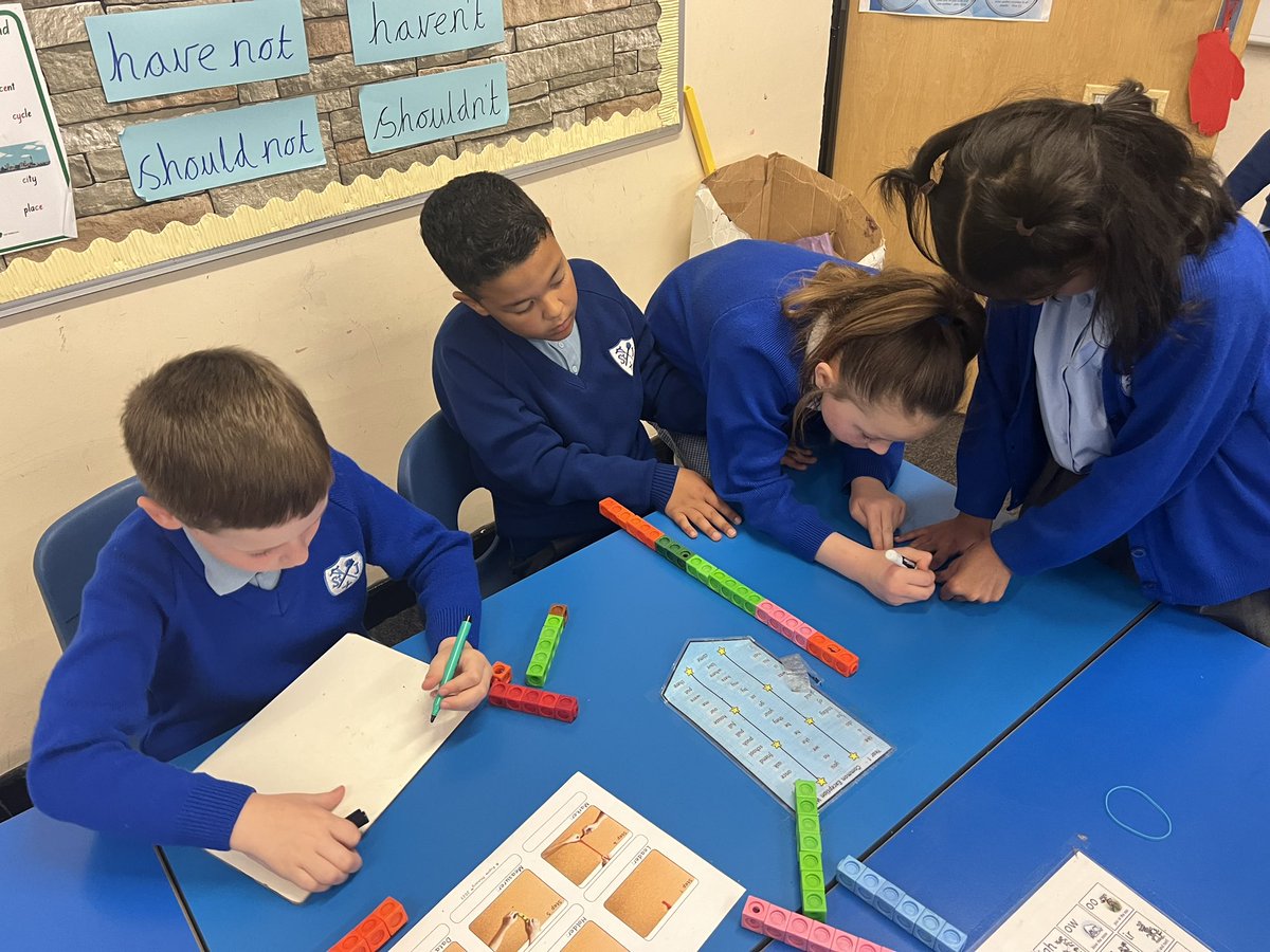 StJosephsCP's tweet image. Year 2E worked really well in groups to investigate the stretchiness of different materials. The children each took on different roles, such as the recorder, the leader, the holder etc.. 
#science #sc1