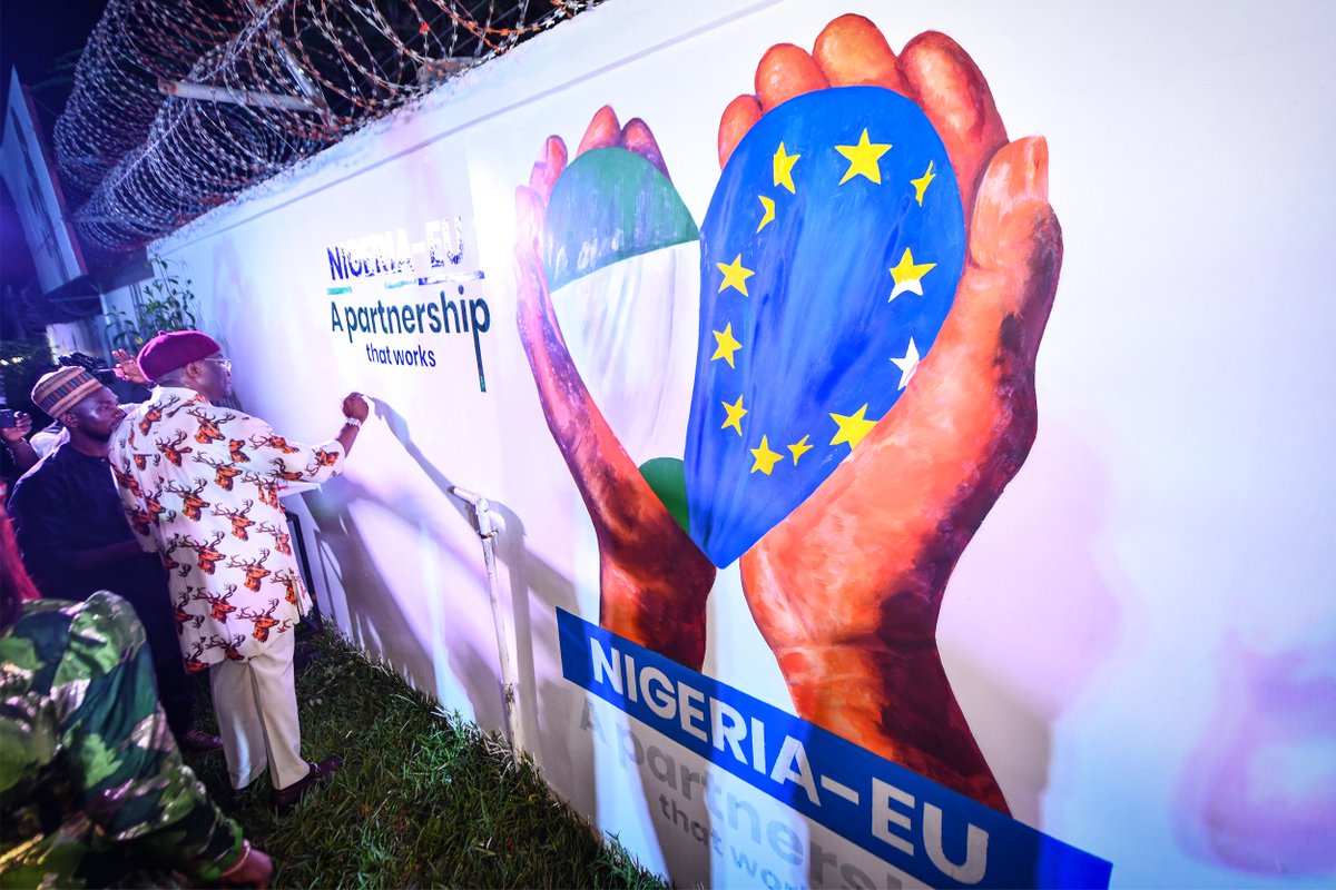 The EU is a testament to the power of partnership. Thank you, Deputy House Speaker @OfficialBenKalu; Minister, Budget & Econ. Planning @atikuabagudu; Minister @MODInfoNg, @Mohammed_Badaru; Minister @NigEducation, @ProfTahirMamman; for your presence at #EuropeDay2024!