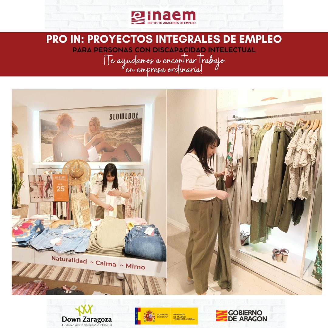 Nadia participante del Pro In ha comenzado a trabajar en @cortefiel_official como personal de sala.
Agradecer <a href="/TendamRetail/">TendamRetail</a> , a sus responsables y compañer@s el compromiso y el apoyo que está recibiendo Nadia en sus primeros días como trabajadora. Enhorabuena tod@s. 😍