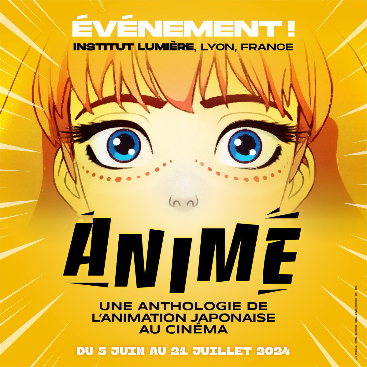 Après le succès des rétrospectives Miyazaki, Satoshi Kon et l'invitation à Rintaro, l'Institut Lumière continue son exploration du genre. Deux mois, près de 40 films, un parcours dans 60 ans d'animation japonaise, des événements... du 5 juin au 21 juillet vu.fr/mxapM