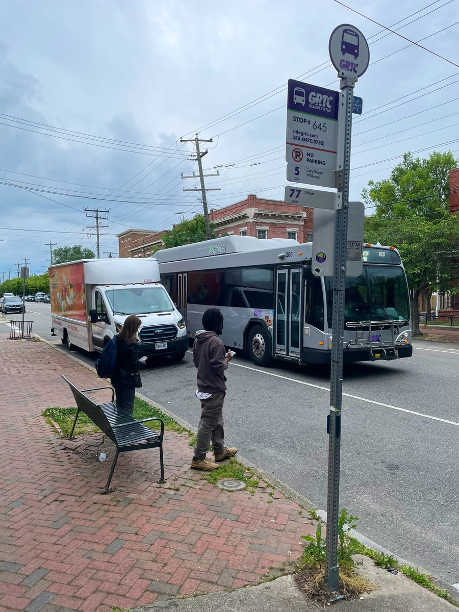 You can ask drivers not to block bus stops or you can build bump-outs and bus islands that make it impossible for drivers to block bus stops. Guess which one is more effective.