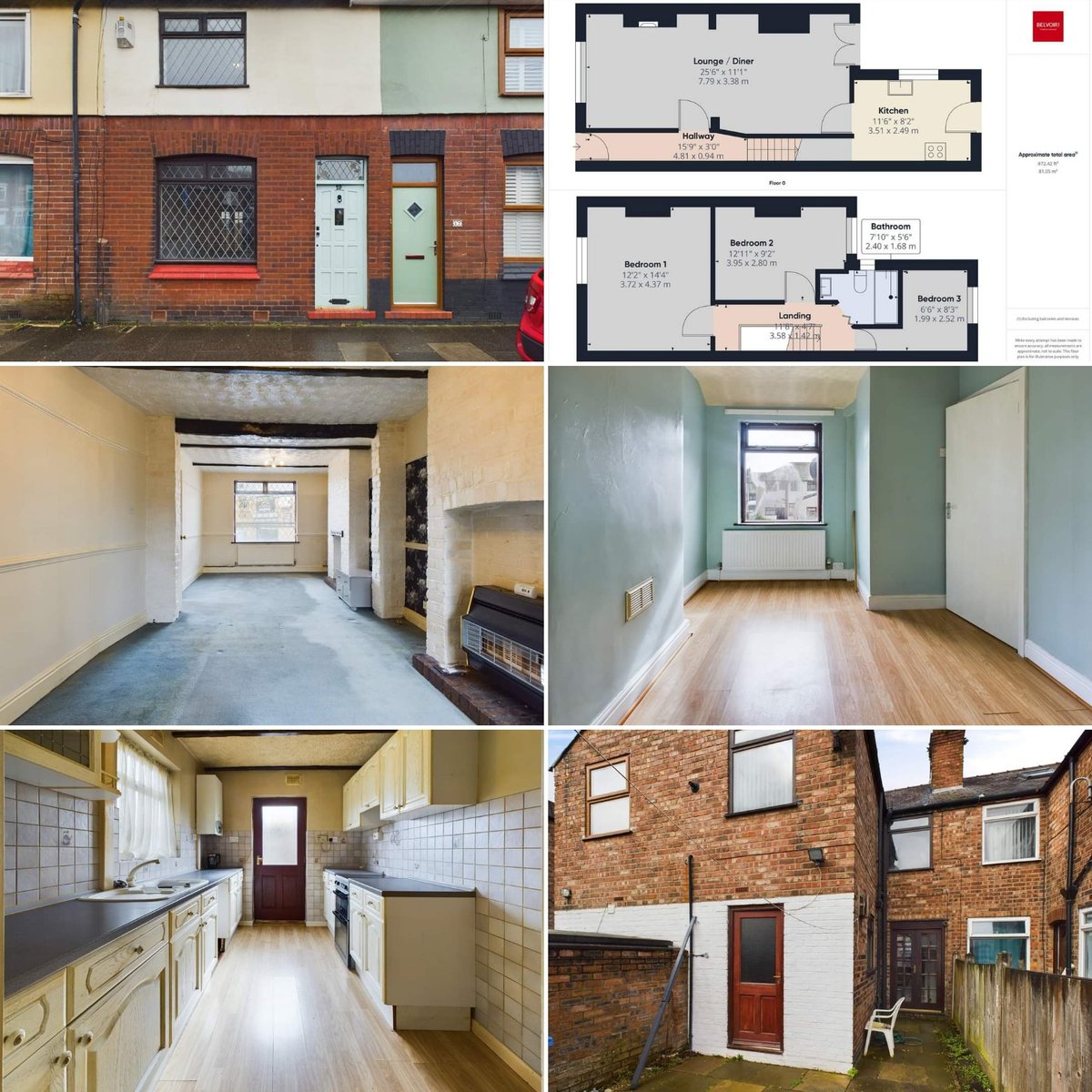 ✨✨✨New SALES Instruction✨✨✨ O'Leary Street, Orford, Warrington, WA2 Price : £140,000 🏘 Terraced House 🚗 Street Parking 👨‍👩‍👧‍👦 No Chain 🛏 3 Bedrooms Contact our friendly team on : Call : 01925 636 855 Email : sales.warrington@belvoir.co.uk