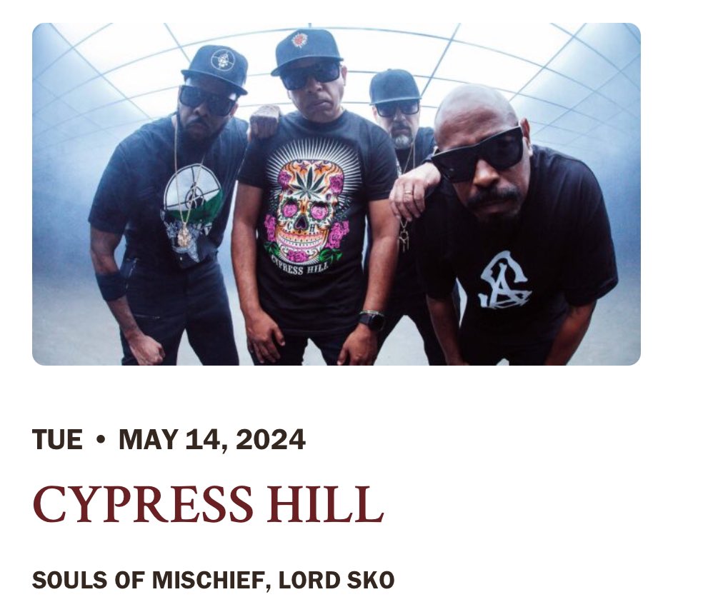 Big ‘Vine 🇬🇭 (@baba_lp_7) on Twitter photo TONIGHT | DC <a href="/cypresshill/">Cypress Hill ™</a> x <a href="/SOMHIERO/">SOULS OF MISCHIEF</a> with <a href="/Sko1331/">Lord Sko</a> as support | <a href="/kirti_pandeyy/">kirti pandey</a> on the 1s & 2s | <a href="/TheLincolnDC/">The Lincoln Theatre</a> | DOORS @ 6 TONIGHT | DC <a href="/cypresshill/">Cypress Hill ™</a> x <a href="/SOMHIERO/">SOULS OF MISCHIEF</a> with <a href="/Sko1331/">Lord Sko</a> as support | <a href="/kirti_pandeyy/">kirti pandey</a> on the 1s & 2s | <a href="/TheLincolnDC/">The Lincoln Theatre</a> | DOORS @ 6