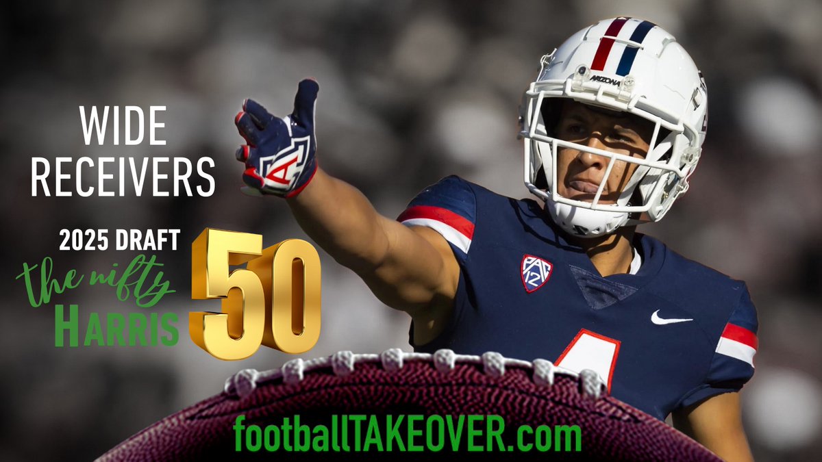 Marv, Malik & Rome out.

T-Mac, LuBu & Trav IN.

The 2025 Draft class might not have ALL the star power of 2024's Class, but it's damn good & DEEP

Been breaking down 1 position every few days. Time for 2025's WR at footballtakeover.com Sub today to check out ALL my content.