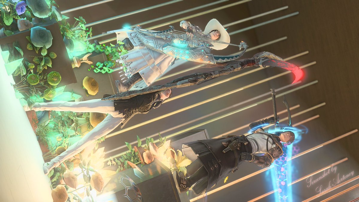 CWLS「Calla Palette（@Calla_Palete）」の撮影会が急遽実施されました～🎶( *´艸｀)

💖　全　員　み　ど　ら　ん　💖

素敵な時間を過ごせました～✨
皆さん、ありがとでした～(人''▽｀)🌟

#FF14 #FF14SS #本日のミドラン #Calat #IMG_std