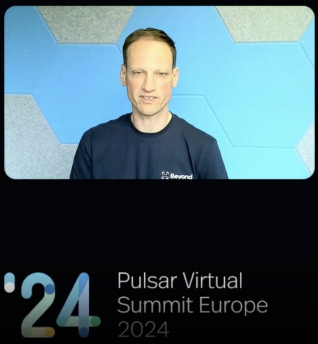 Congrats to Stephen Bourke - great talk today on 'Pulsar Empowerment: Unleashing Scale and Security in eCommerce'.

#pulsar #SoftwareEngineering #dataengineering #sligo