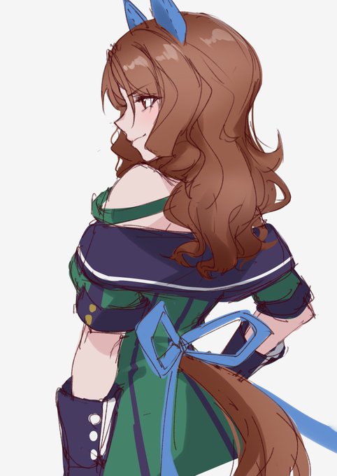 「brown hair wavy hair」 illustration images(Latest)