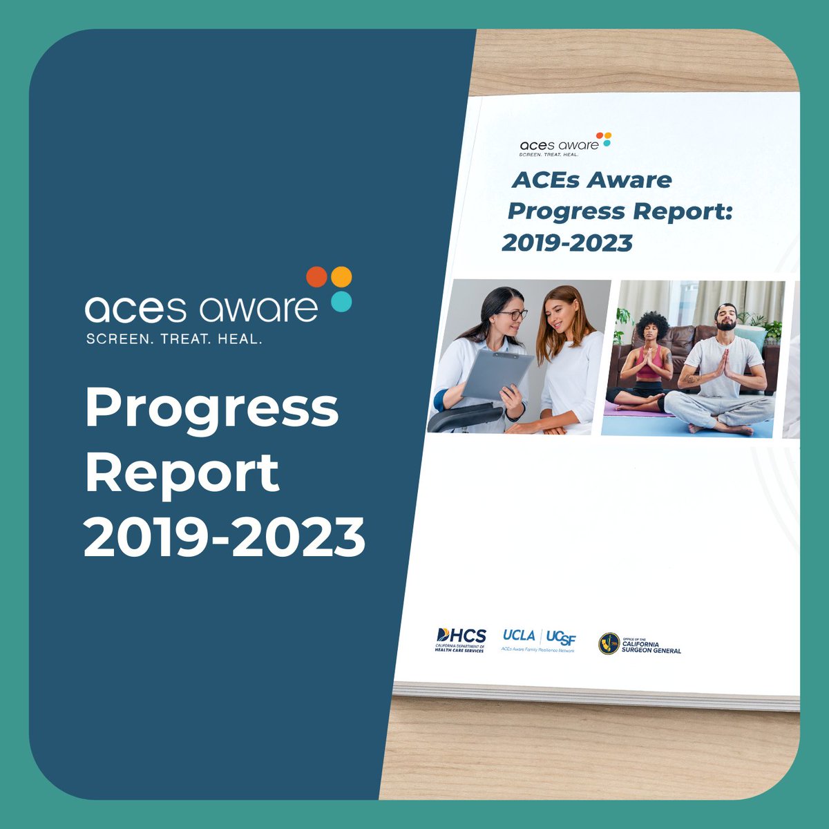 Learn more about the ACEs Aware initiative, the significant progress and impact we’ve made in our first four years, and the work that's on the way.   Read the ACEs Aware Progress Report: 2019-2023 today.  bit.ly/3JWzzHV