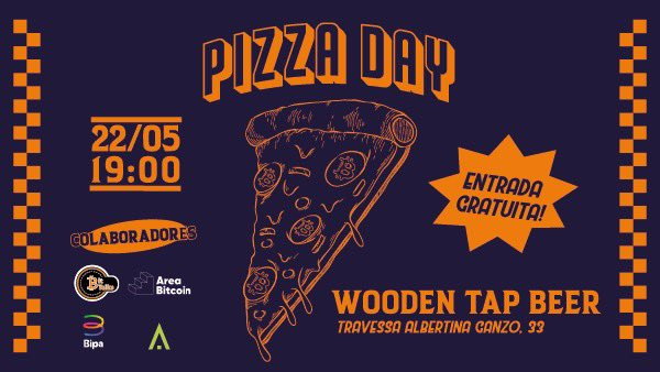 🍕Ready for Bitcoin Pizza Day next week? We joined Bit Talks leaded by @mafeluzz to celebrate another Pizza Day in Bitcoin's history. Let's talk bitcoin, have a beer and, of course, eat pizza. It will be on the 22nd in Florianópolis Reserve your seat👇 meetup.com/clube-bitcoin-…