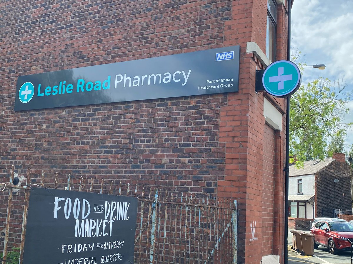 Not done one of these tweets for a while but…Here We Go! Another addition to the @ImaanHealthcare estate with Leslie Road #Pharmacy in #StHelens