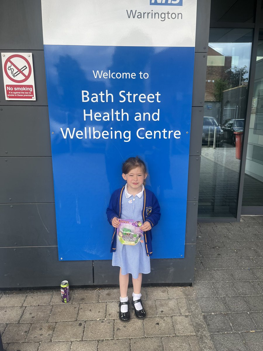 Massive thankyou to Dianne and Debbie for being so kind and compassionate with my daughter Charlotte while she got her bloods done. My brave girl! @WeAreBCHFT 💙