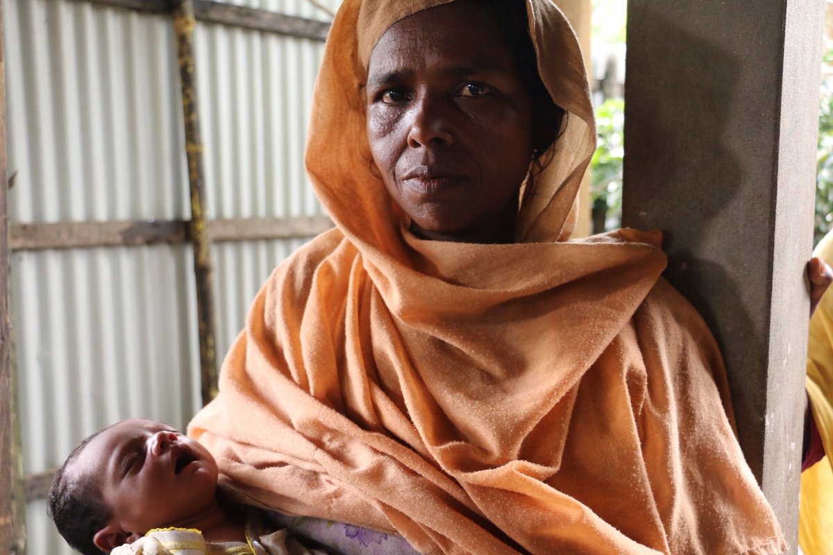 Zoreena's daughter walked 11 days, then gave birth ALONE in no man's land. This is the horrific reality for #Rohingya women fleeing persecution genocide in 2017. Her story is one of countless struggles the Rohingya faced. This is just one example of the Rohingya's plight.