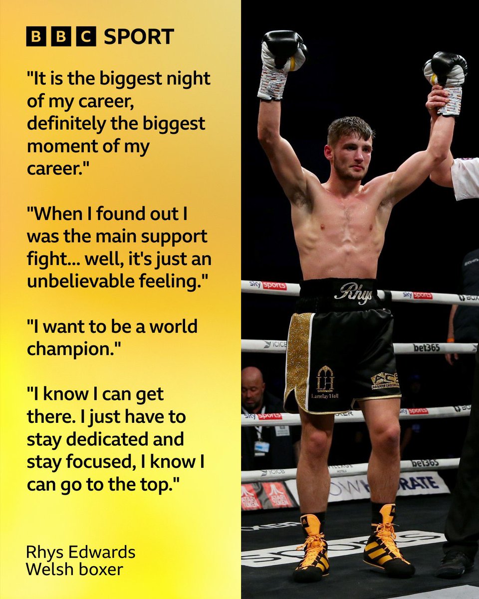 A huge congratulations to Rhys Edwards for an incredible performance on Saturday and for securing the new WBA Inter-Continental featherweight title! We’re proud to have sponsored the fighter in what he described as the biggest moment of his career. Onwards & upwards from here👏