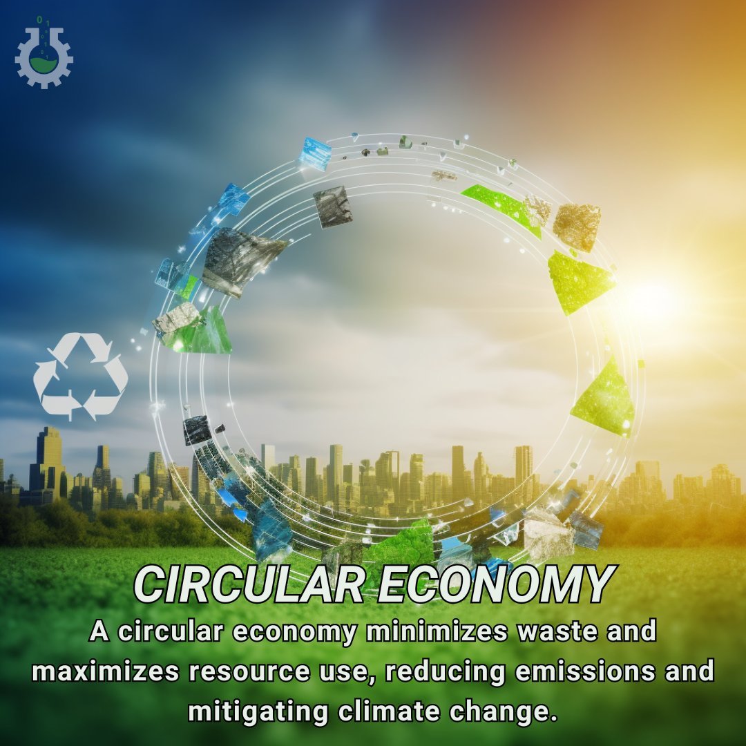 Today's Climate Change Poster Collection is Circular Economy!  Can minimizing waste and maximizing resources combat climate change?

#ClimateActionNow #Sustainability #ClimateImpact #ClimateChange #tuesdayvibe #TuesdayFeeling #GoodTuesday
science4data.com/climate-change…
