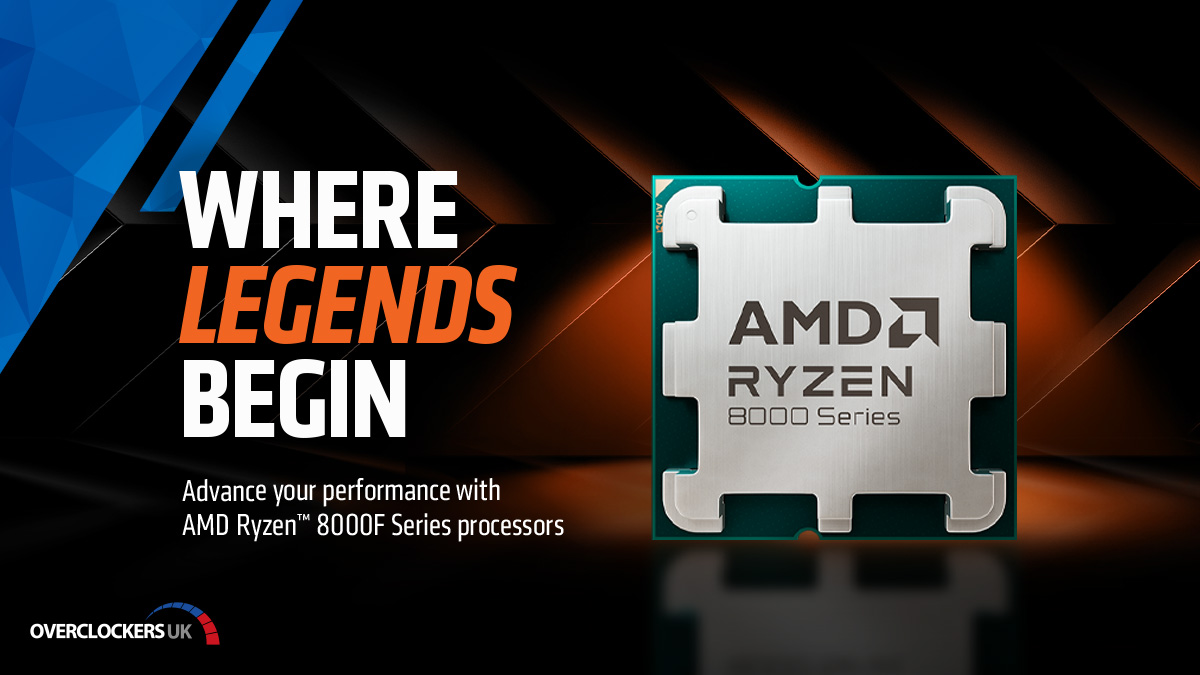 Advance your performance with @AMDRyzen 8000F Series Processors! 🧡⚡ Find out more! 🛒➡ ow.ly/TW2g50RFQYF