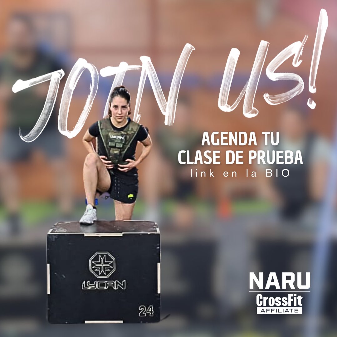 narucrossfit's tweet photo. Agenda tu clase de prueba 

https://t.co/pANTTQbbwq https://t.co/IX1patPeCb