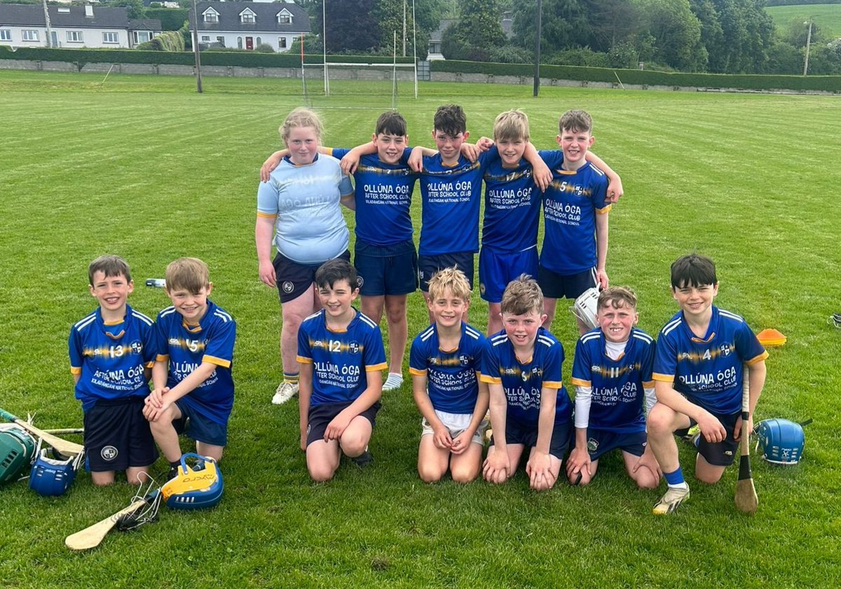 Well done to Kiladangan NS who claimed the North Under 11 (5 teacher 7 a side) Cumann na mBunscol title today after a great morning's hurling in Puckane.

They defeated Youghalarra in the final whilst they got the better of Kilruane and Birdhill in the group stages